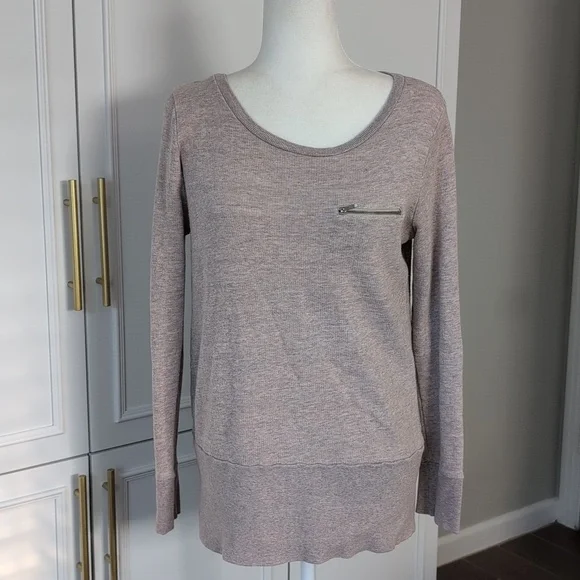 Ann Taylor LOFT Textured Knit Sweatshirt - Size Small - Picture 3 of 8